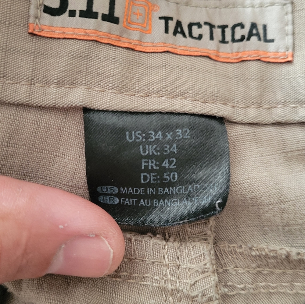 5.11 Tactical Pants  34x32.